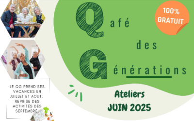 Programme Qafé des Générations Juin 2025